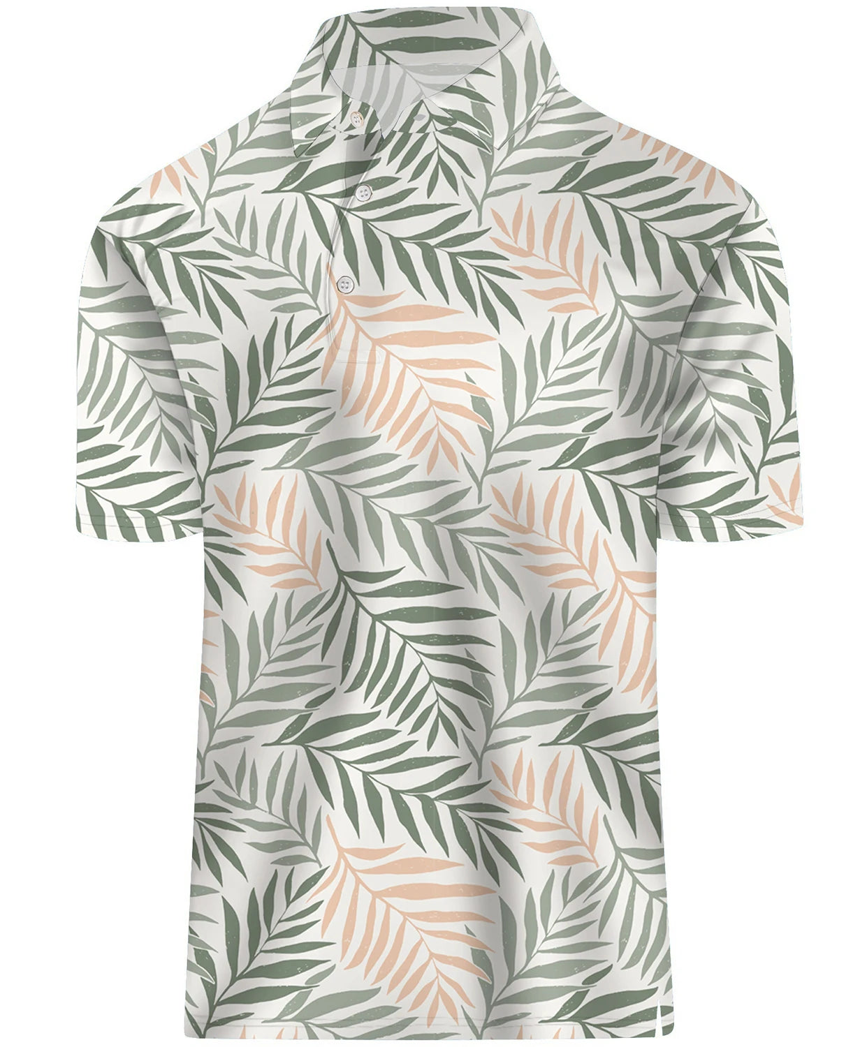 Men's Golf Shirt Hawaii Golf Polo Shirt Tennis Sports T-shirt Soft Breathable Elastic Fabric Short Sleeve