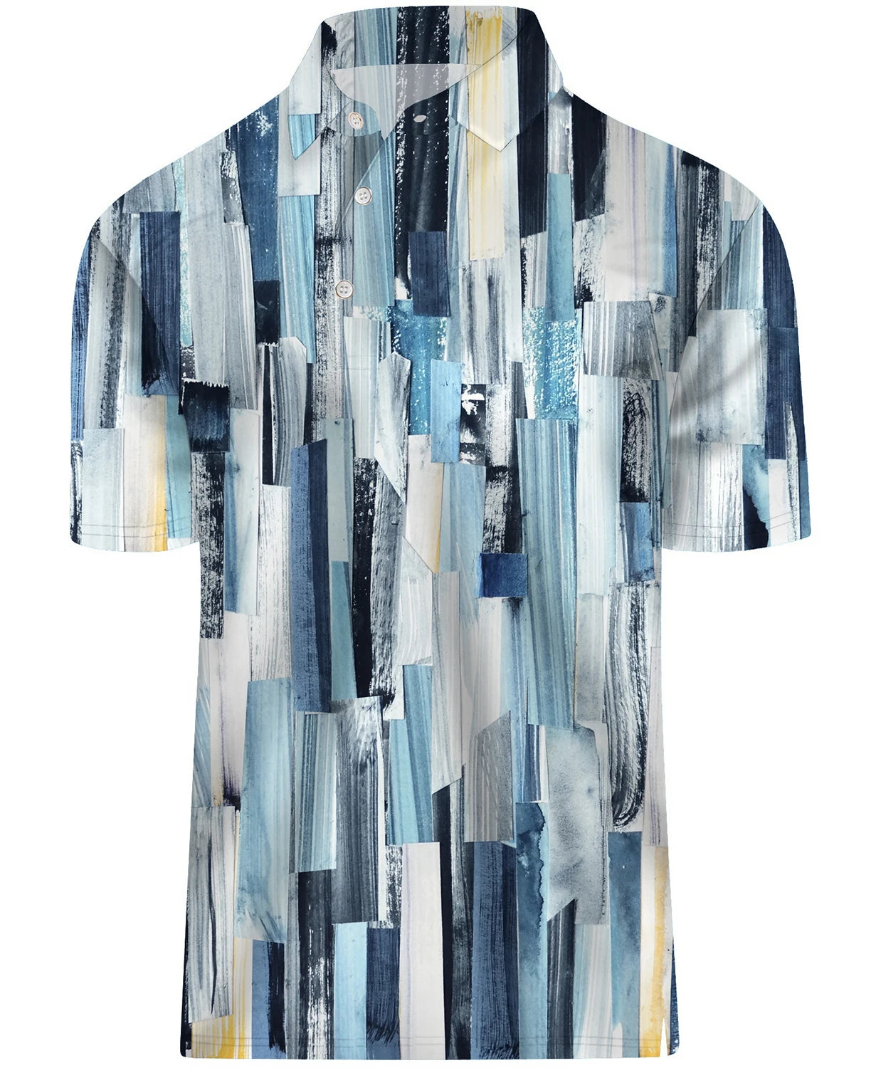 Men's Golf Shirt Hawaii Golf Polo Shirt Tennis Sports T-shirt Soft Breathable Elastic Fabric Short Sleeve