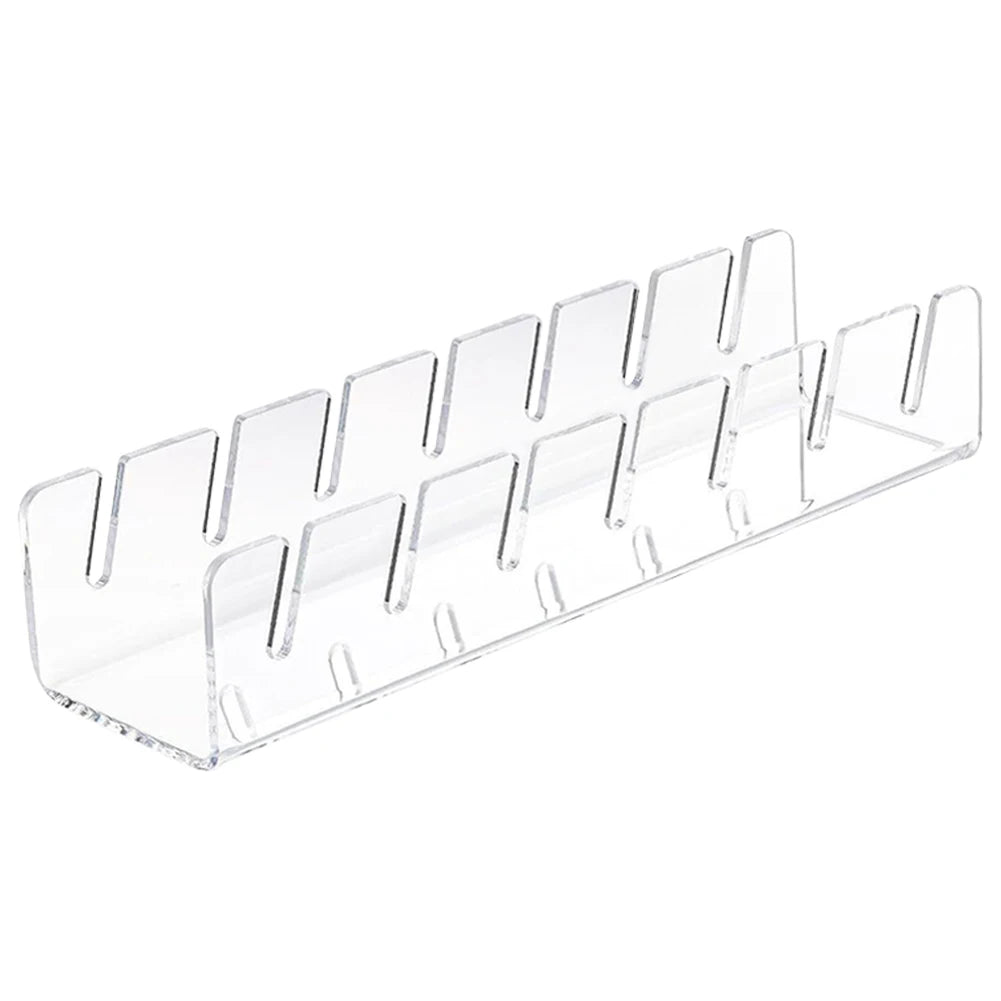 Hat Holder for Baseball Caps Acrylic Hat Rack for 8 Baseball Caps Hat Storage Display Holder for Bedroom Closet Dresser