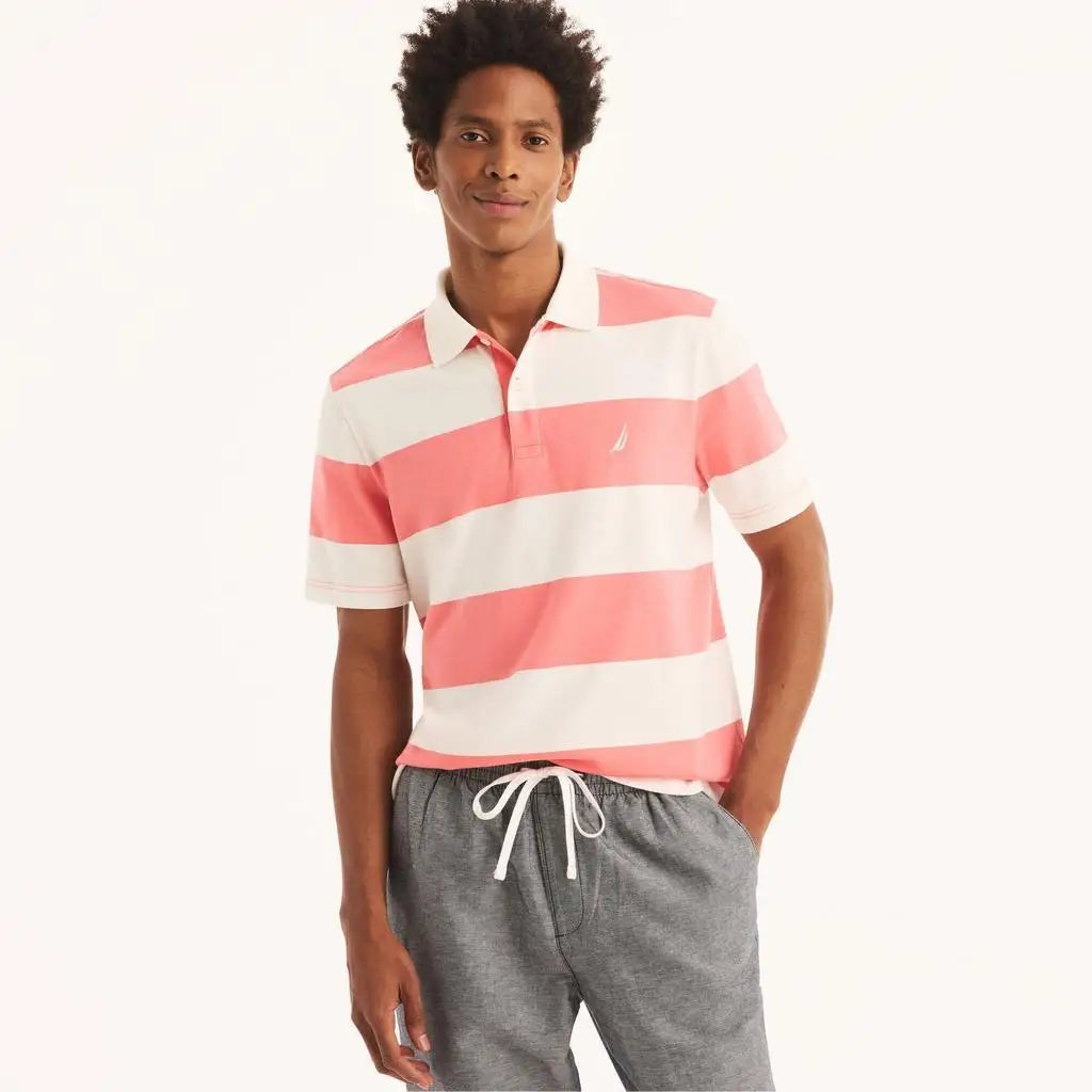Nautica | Sustainably Crafted Classic Fit Striped Polo
