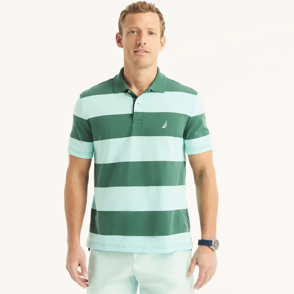 Nautica | Sustainably Crafted Classic Fit Striped Polo