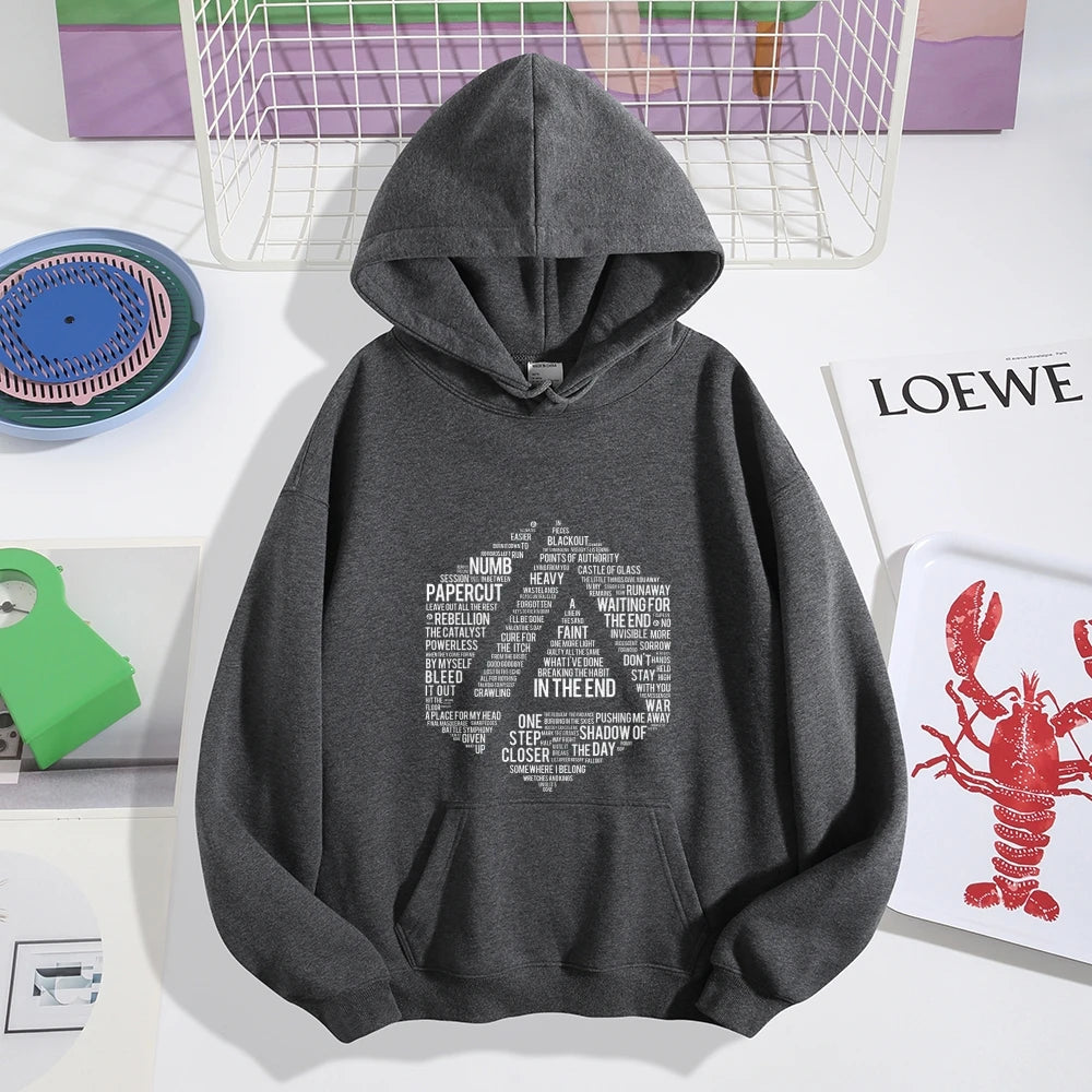 Vintage Linkin Park Hoodie, Cool Band Sweatshirt For Rock Lovers, Casual Wearing For Women Men, Hiah Quality Graphic Clothing
