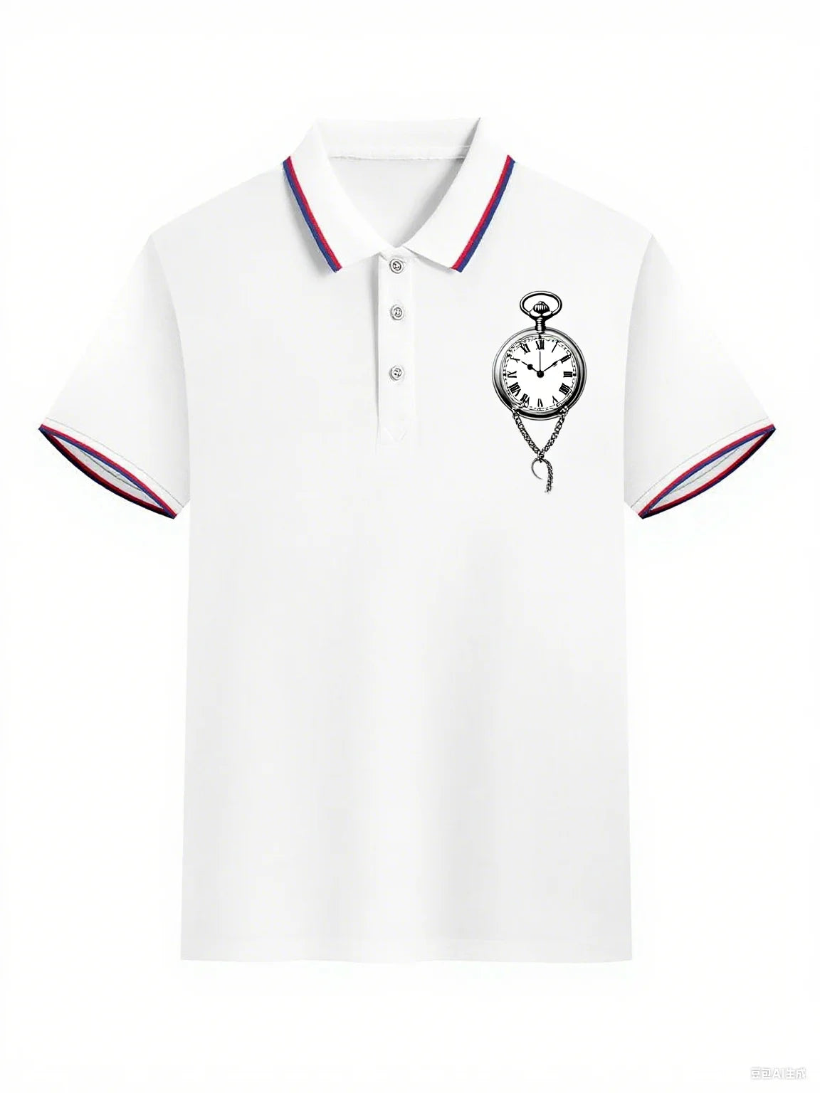 Polo Shirt Spring and Summer Striped Lapel T-shirt Men's and Women's Business Comfort Luxury Brand Short Sleeves 100% Cotton