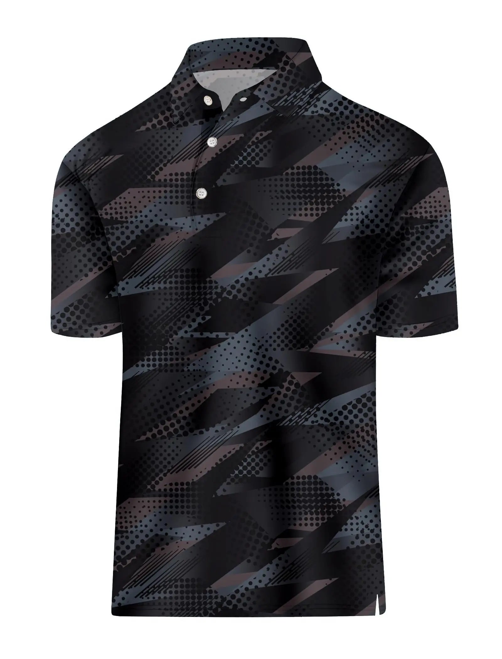 Men's Golf Shirt Hawaii Golf Polo Shirt Tennis Sports T-shirt Soft Breathable Elastic Fabric Short Sleeve