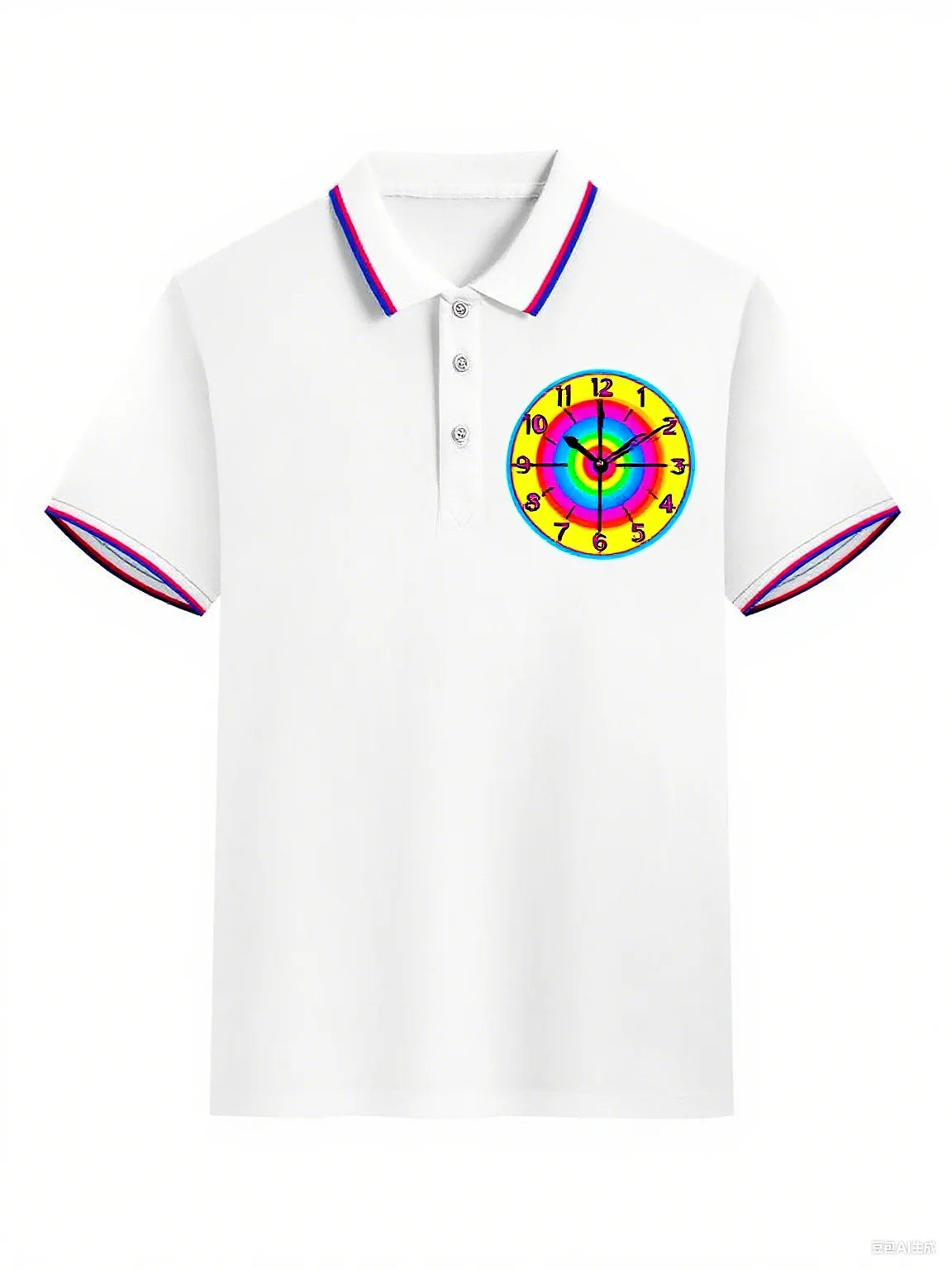 Polo Shirt Spring and Summer Striped Lapel T-shirt Men's and Women's Business Comfort Luxury Brand Short Sleeves 100% Cotton