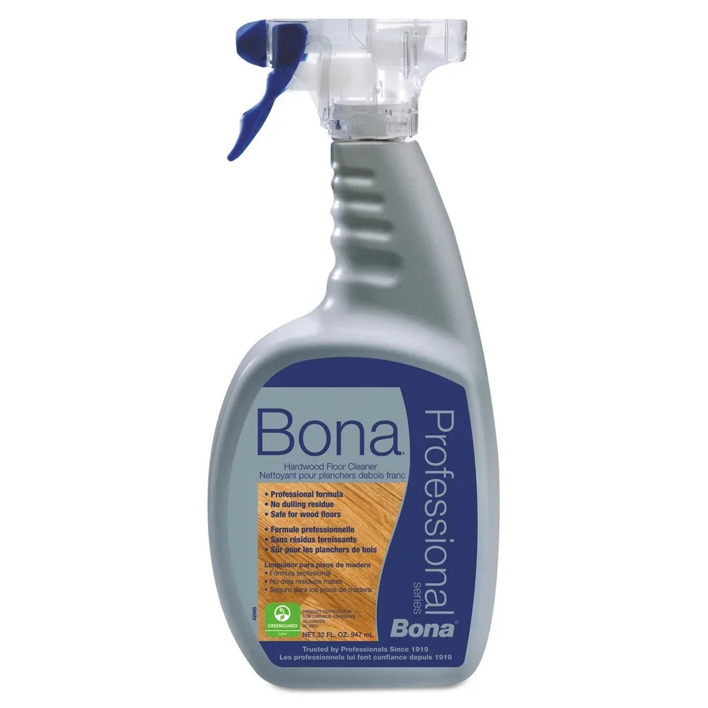 Professional Non-Toxic Hardwood Floor Cleaner Spray Sealed Wood Floors Fast Drying pH Neutral Household Cleaner Eco-Friendly