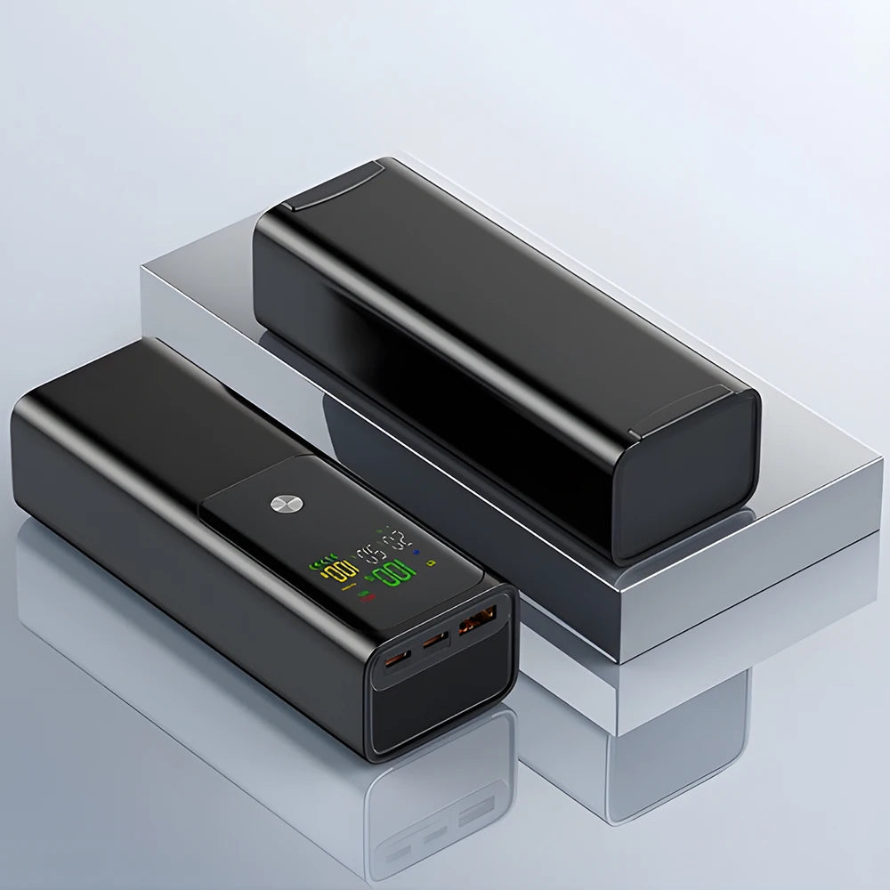 100W Portable Power Bank 20000mAh, High Power Computer Charger, USB Output, Digital Display, Can Be Used For Multiple Devices