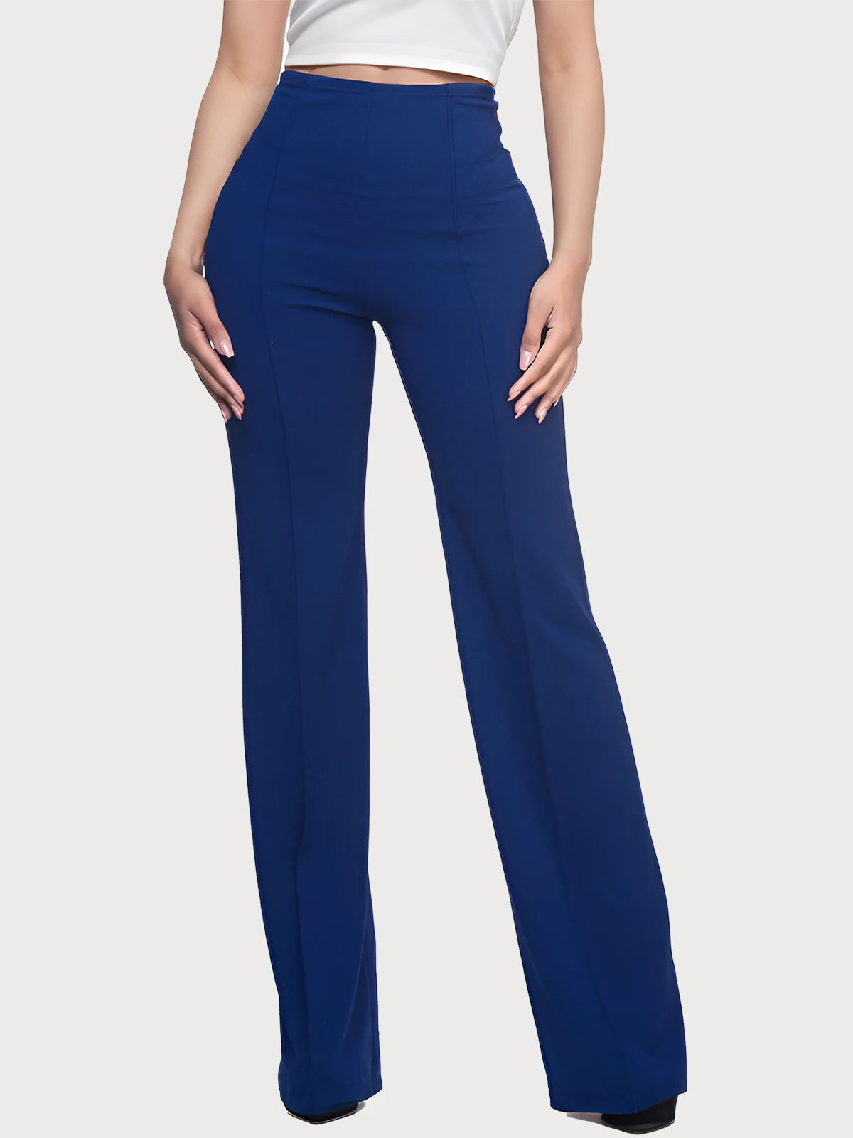 Women's High Waist Dress Pants Trouser  women clothes  elegante
