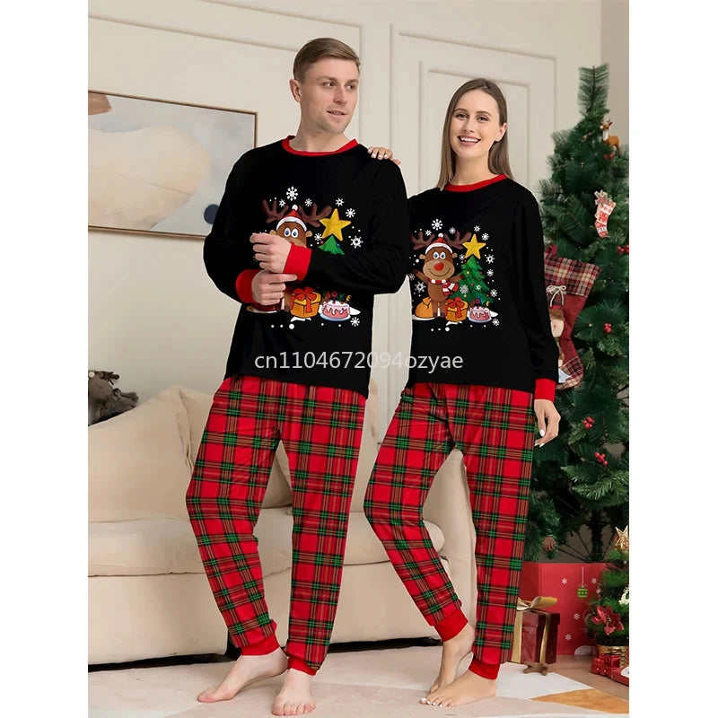 Christmas Family Matching Pajamas Set - Festive Holiday Sleepwear for Adults, Kids & Baby