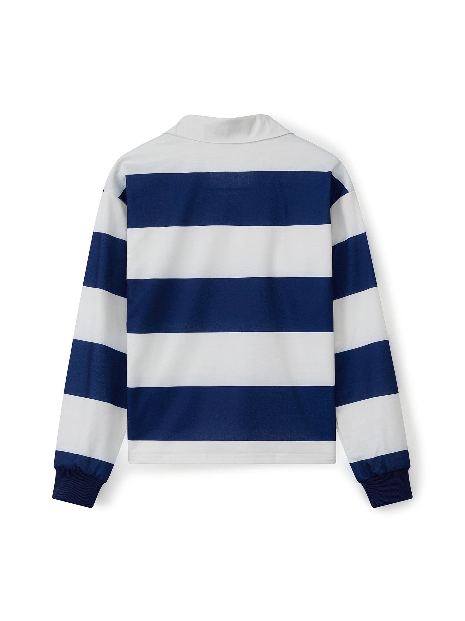 Women s Long Sleeve Striped T-shirt with Turn-down Collar Loose Fit Casual Top for Fall Streetwear Fashion for Ladies
