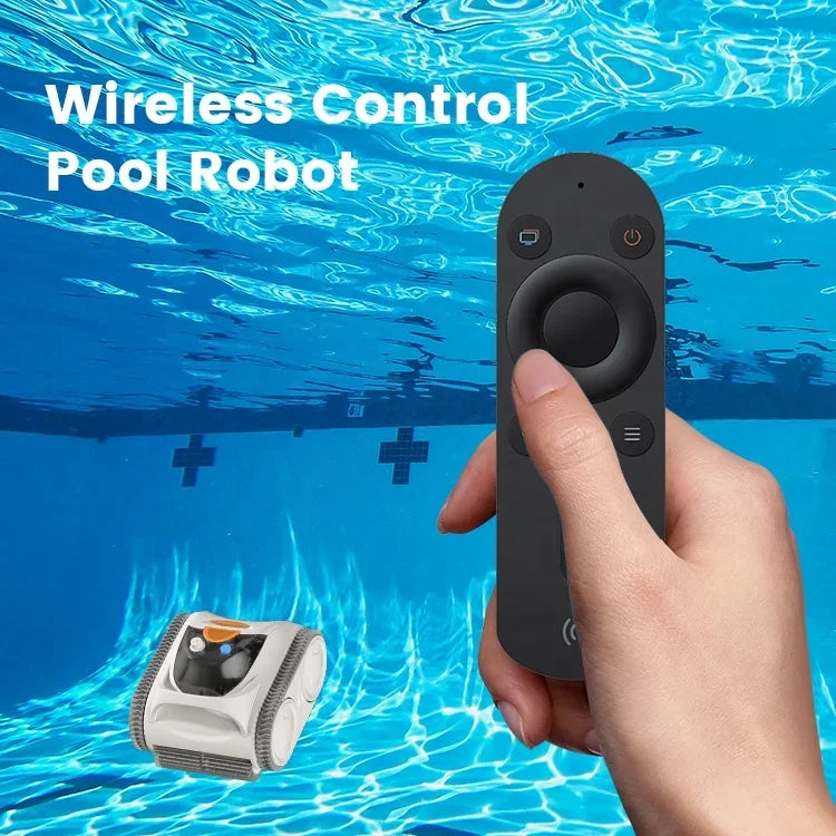 Pool Cleaner, Fully Automatic Cordless Robot, Fast Charging and Long Battery Life, IPX8 Waterproof and Safe Without Leakage.