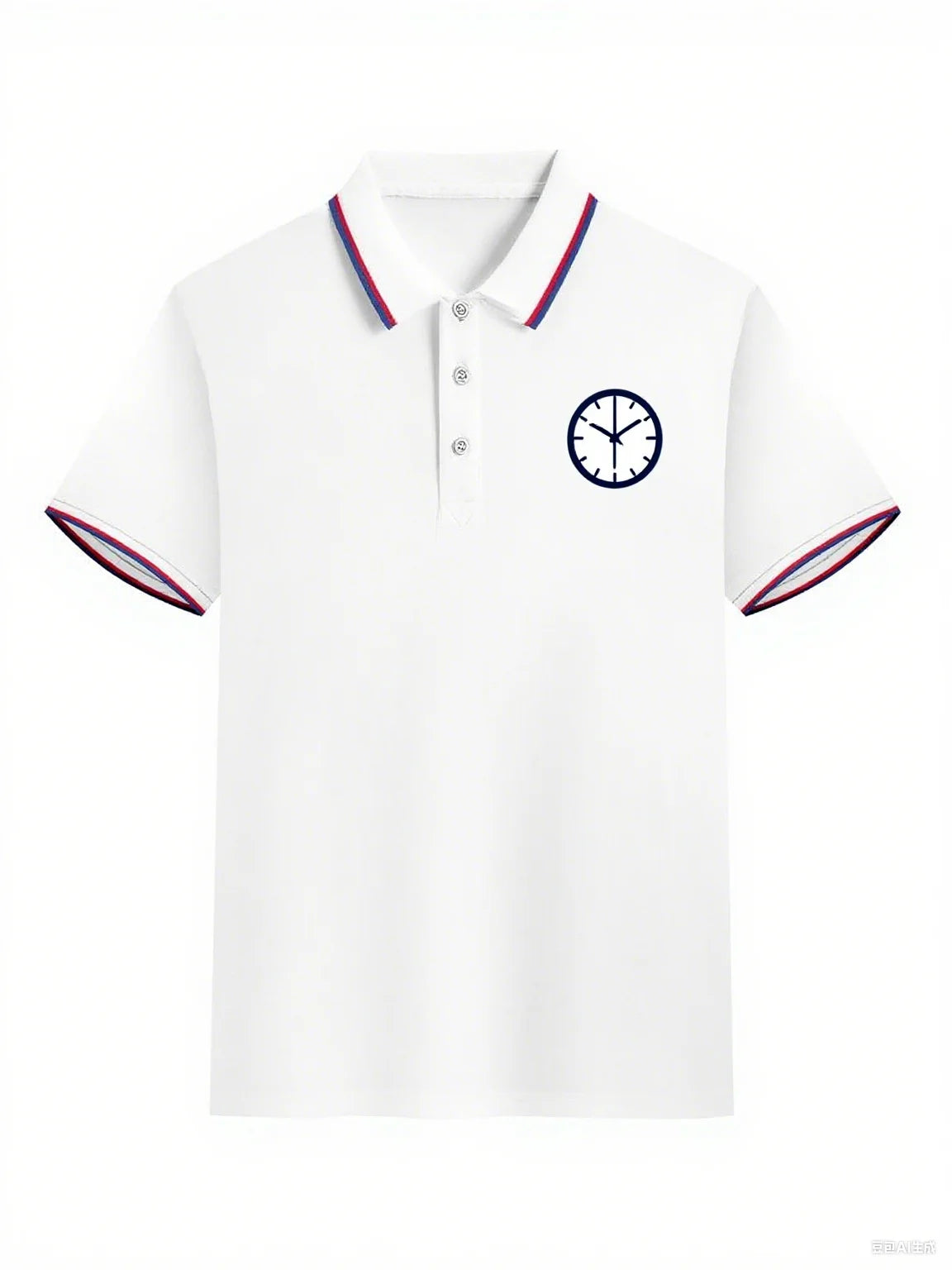 Polo Shirt Spring and Summer Striped Lapel T-shirt Men's and Women's Business Comfort Luxury Brand Short Sleeves 100% Cotton