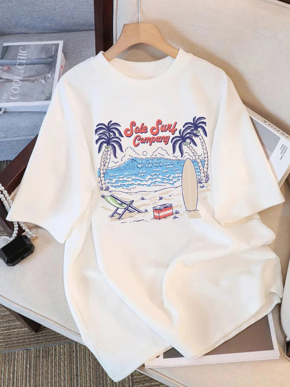 Women T-Shirt Cotton Summer The Cat That Always Wants To Sleep Pattern Prints T Shirt O-Neck Soft Loose Tops Basic Woman Clothes