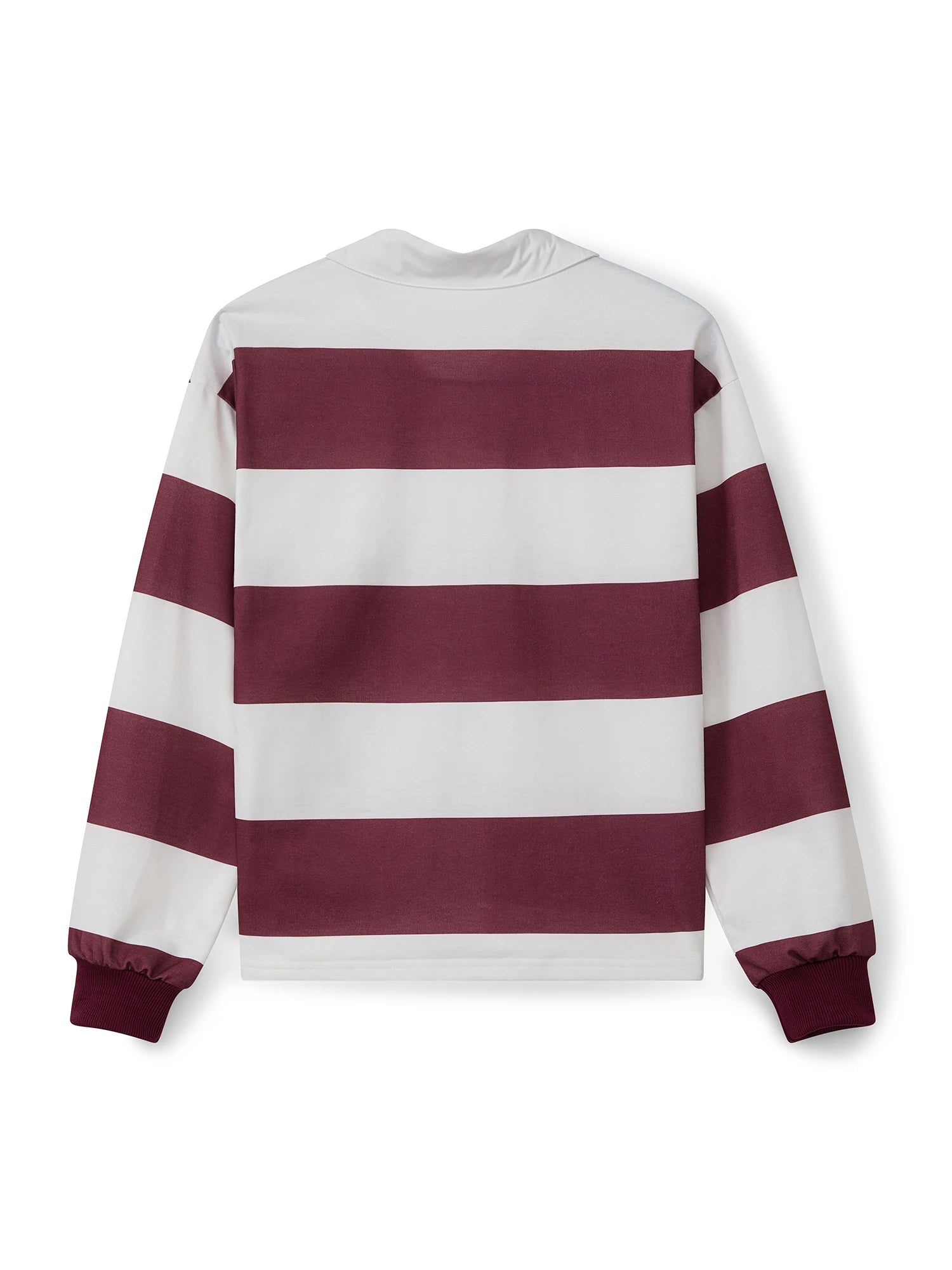 Women s Long Sleeve Striped T-shirt with Turn-down Collar Loose Fit Casual Top for Fall Streetwear Fashion for Ladies